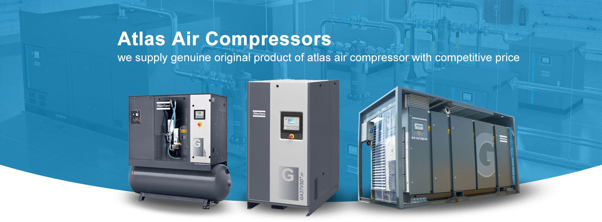 Fabbrica di compressori d'aria Atlas Copco