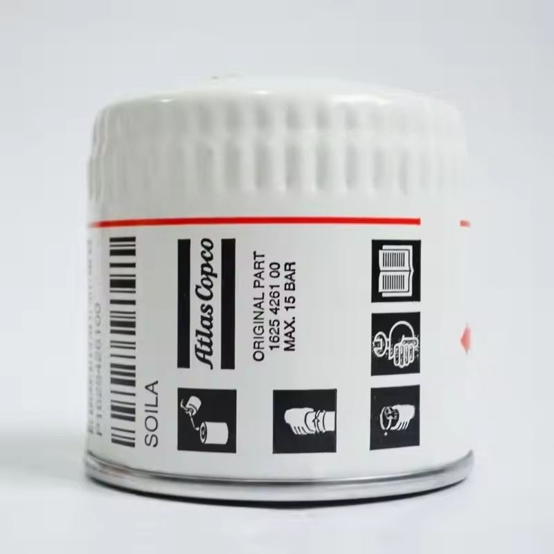 1625426100 Atlas Copco Filtro Olio per compressore a vite iniettata Olio originale