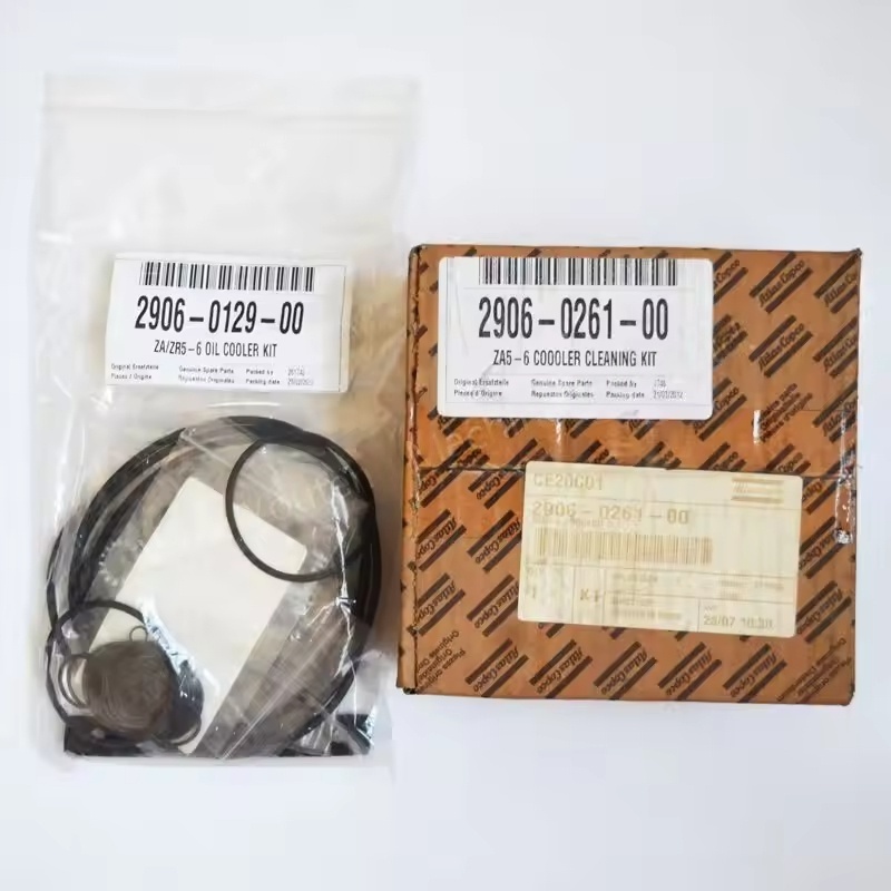 Kit di raffreddamento ad olio Atlas Copco per ZA ZR5-6 Modello del compressore d'aria senza olio 2906012900 e 2906026100