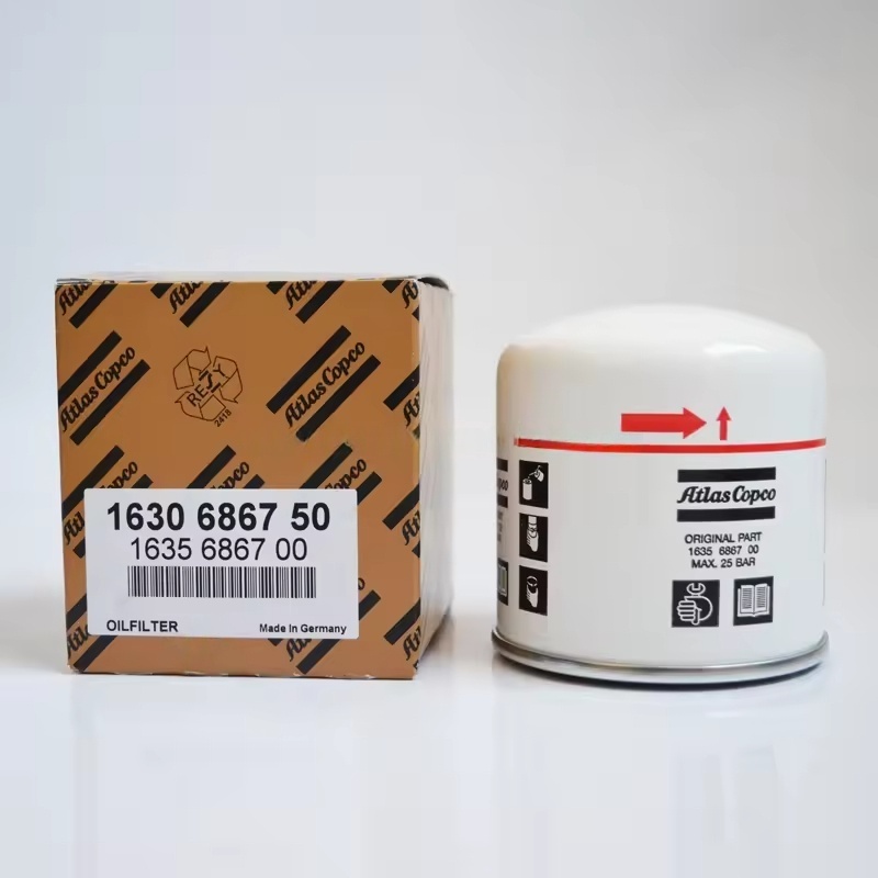 1635686700 1630686750 Filtri dell'olio del compressore d'aria Atlas Copco