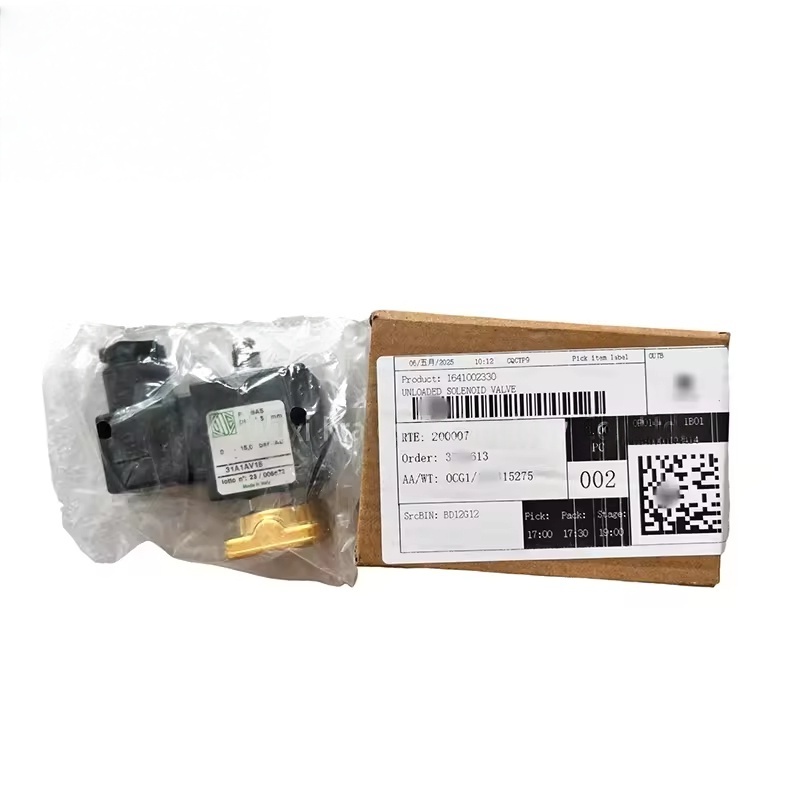1641002330 Valvola del solenoide per Atlas Copco Air Compressor Parti originali