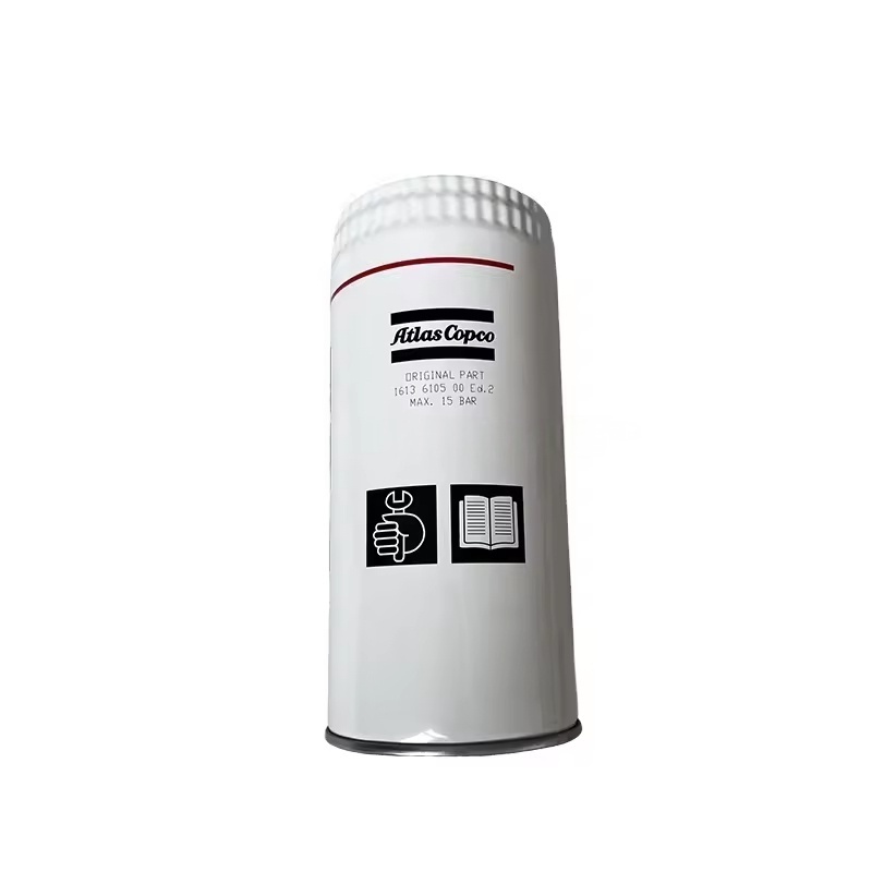 1613610500 = 1613610590 Filtro dell'olio per Atlas Copco Air Compressore Parti originali Parti del compressore dell'aria