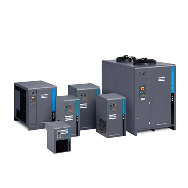 Essiccatore a refrigerazione Atlas Copco F285 17,1 M3 al minuto Essiccatore per aria compressa industriale autentico 16 bar