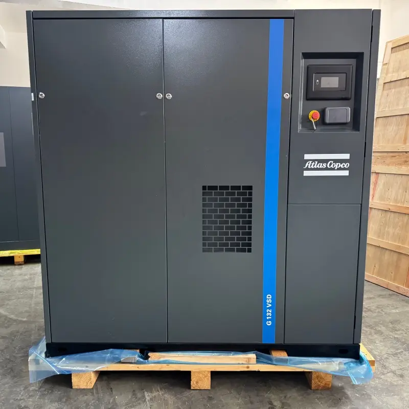 Azionamento a velocità variabile del compressore a vite a iniezione di olio Atlas Copco G132VSD 400V 50HZ